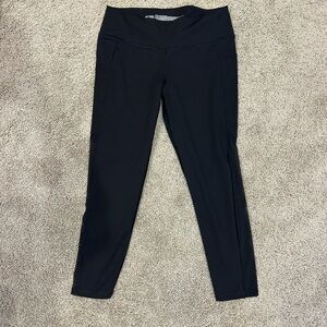 Victoria's Secret Sport Knockout Black Mesh Leggings Size XL x large VS SPORT